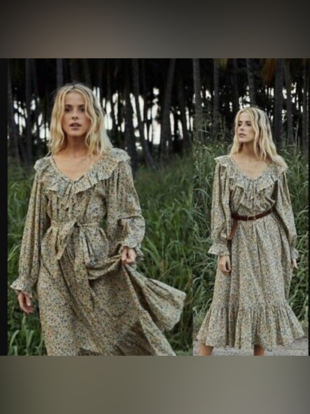 Doen Veredis Maxi Dress in liberty floral fabric